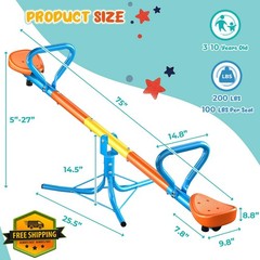 ZeathToits Seesaw 360 Swivel Spin