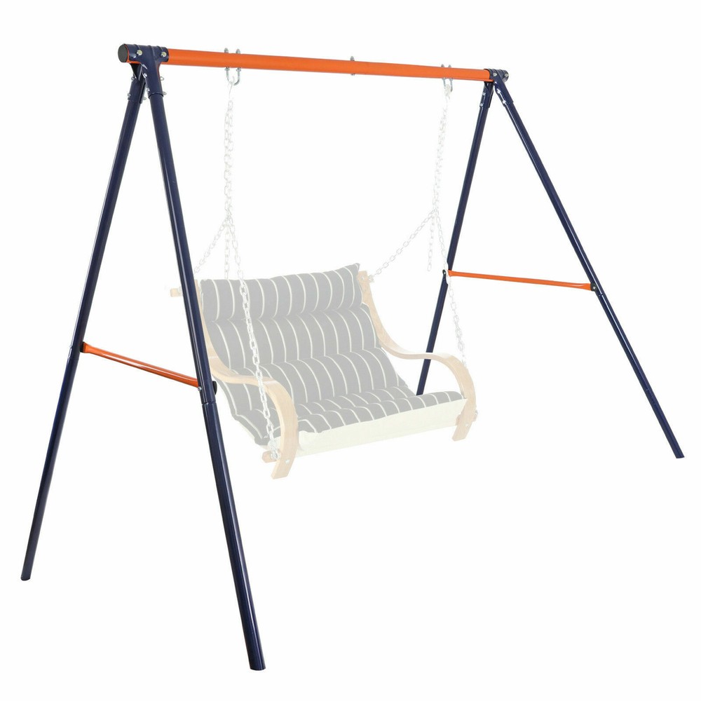 440lbs Steel Swing Frame Kids Indoor Cradle Adults Courtyard Hanging Chair Stand