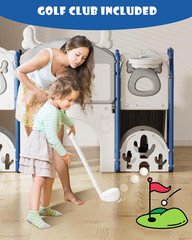 XJD 13 in 1 Toddler Slide Set, Kids Slide for Toddlers Age 1+, New Upgrade with