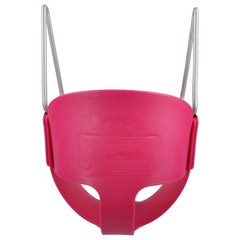 SWING SET STUFF HIGHBACK FULL BUCKET SEAT PINK parks playground toddler kid 0001