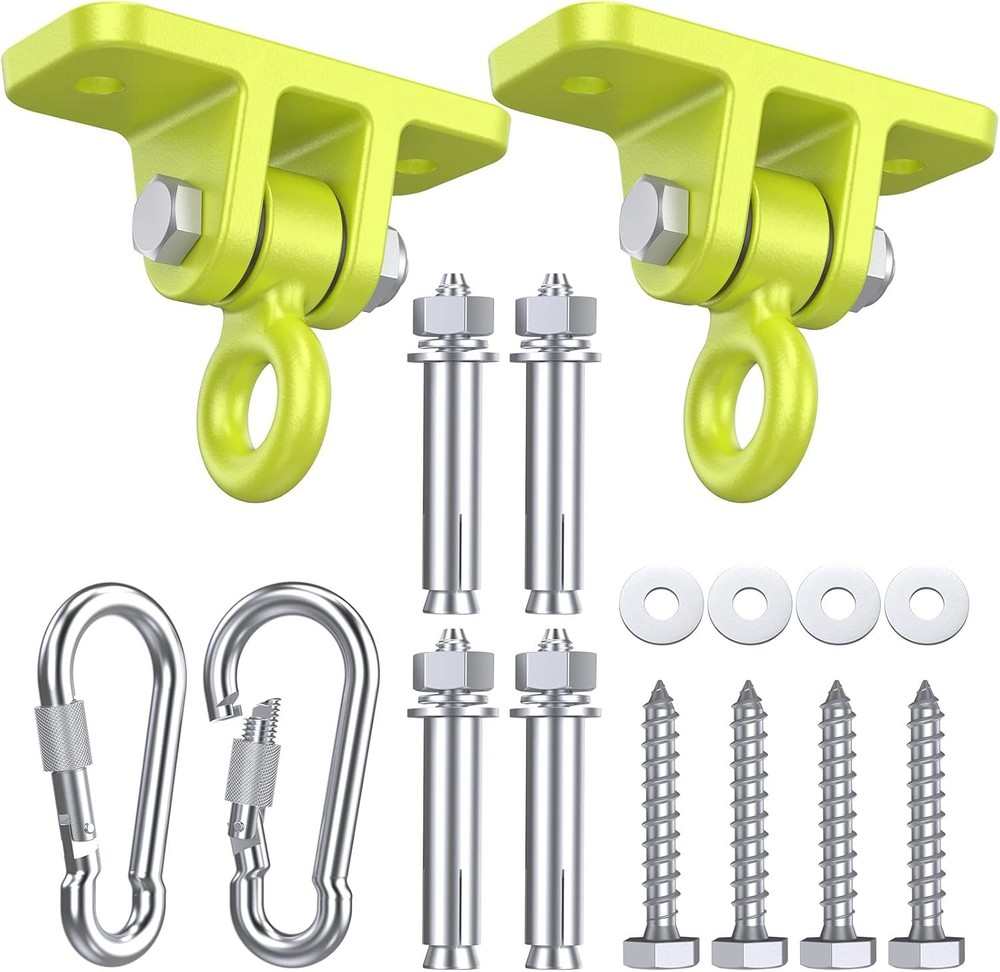 Swing Hangers for Wooden Sets Pack of 2 Heavy Duty Swingset Hardware with