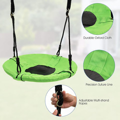 Swing Sets for Backyard, 7 in 1 Outdoor 660LBS A-Frame Heavy Duty Metal Swing St