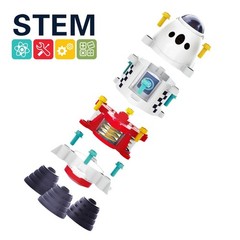 Rocket Space Adventure Playset – Kids Spaceship, Electric Drill, 2 Astronauts, S