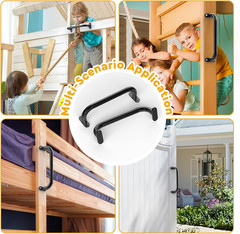 Monkey Bars for Kids Safety Indoor,Outdoor Playground Grab Handles for Backyard,