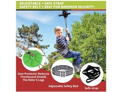 150FT Zip Line for Adults and Kids : Up To 380LBS Fast Tightening Zip Line Kit