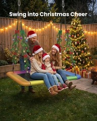 Tree Swing Kids & Adults 60″ Waterproof Rectangle Platform Swing 700lbs Heavy