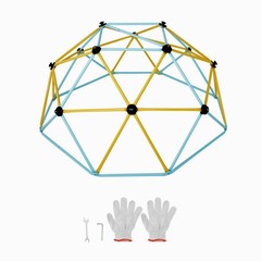 6FT Steel Climbing Dome, 600LBS, 3-9, Indoor/Outdoor