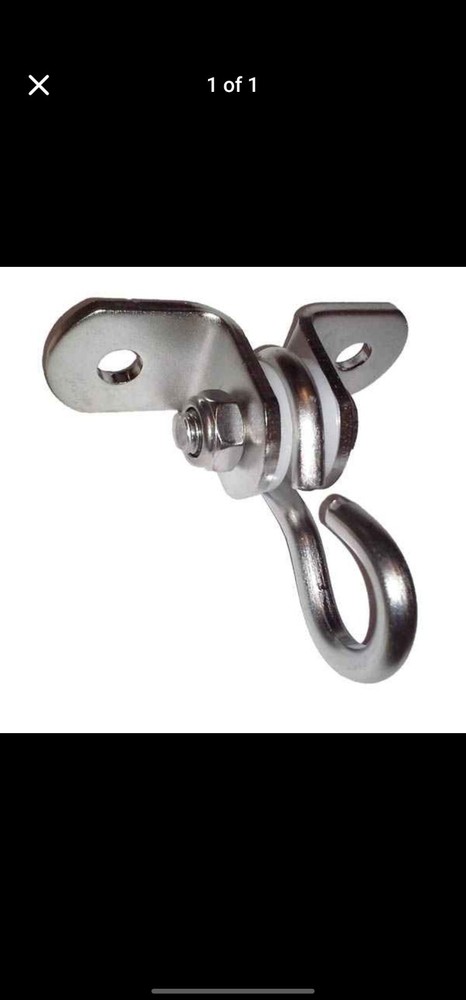 1 pack….Stainless Steel 304 Ceiling Swing Hangers Heavy Duty Anti-Rust