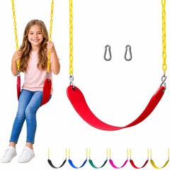 Jungle Gym Kingdom Swing for Outdoor Swing Set – Pack of 1 Swing Seat Replacemen