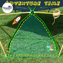 12 FT Climbing Dome for Kids 3-10, Outdoor Play Equipment Supporting 1000 Lbs, A