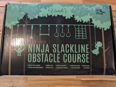 Ninja 50FT Slackline Removable Hanging Loops for Ninja Obstacles Brand New