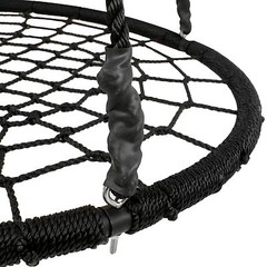 40″ Spider Web Tree Net Swing Safe Nylon Rope Max 600 LBs Play Outside Yard