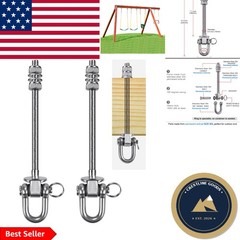 Heavy Duty Swing Hangers with 1800LB Limit – Complete Installation Kit Included
