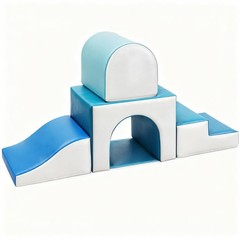 Sumbababy Foam Climbing Blocks for Toddlers: with a Tunnel – 4 PCS Foam Block…