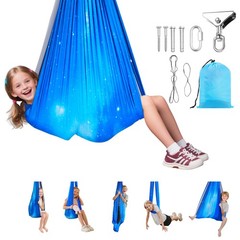 Uimoso Sensory Swing with Double-Layer Fabric, Supports Up to 300 lbs