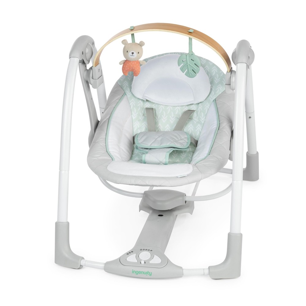Ingenuity Cozy Spot Swing n Go 25.6″ (H) x 21.5″ (W) x 31.1″ (L),