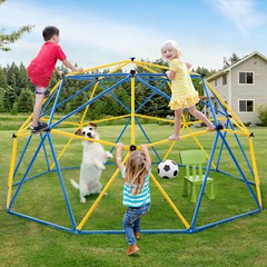 Dome Climber Geometric Playground Set Garden Kids Climbing Dome Play Center 10ft
