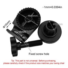 Garden Swing Plastic Fittings to Attach Canopy Frame to Swing Frame2PCS/CTN