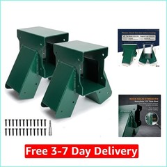 Easy 1-2-3 A-Frame 2 Brackets Swing Set Brackets with All Mounting Hardware,