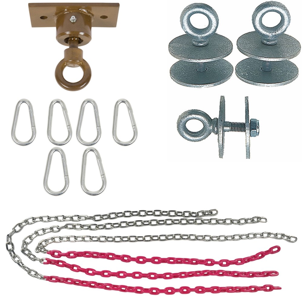 SWING SET STUFF INC. LIGHT DUTY TIRE SWIVEL KIT (PINK) kids fun boy girl 0302