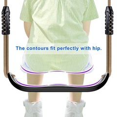 SELEWARE Plastic Swing Seat, Non Slip Tree Swing Set with Adjustable Rope and…