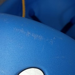 Vintage Step 2 Penguin Swing Blue Toddler Baby
