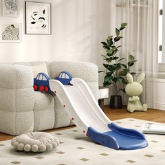 Toddler Slide for Bed, Sofa, Extra Length, Easy to Assemble, Blue