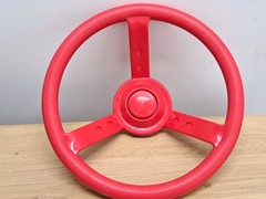 Playground Plastic Steering Wheel Playset Swingset RED Outdoor Racing SHIP Drive