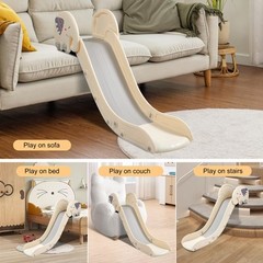 Couch Slide for Toddlers 1-3, Kids Baby Toddler Slide Indoor Playset, Kids In…