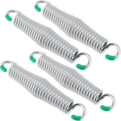 4 PCS Heavy Duty Porch Swing Springs, Stainless Steel Swing Springs