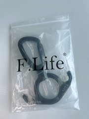 Aerial Silks Hardware or Single Point Yoga Hammock Rigging Aluminum black