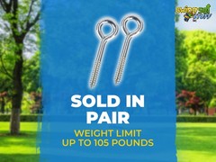 SWING SET STUFF INC. EYE HOOKS PAIR hardware outdoor playground boy girl 0239