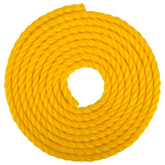 SWING SET STUFF 10′ of 1/2″ POLYPROPYLENE Yellow ROPE park fort accessories 0378