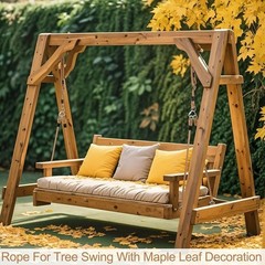 Adjustable Swing Rope Kit W/ Claws Easy Installation Safe Indoor Outdoor