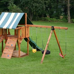 Rust-Resistant Black Swing Set Bracket – Easy Installation for Playgrounds