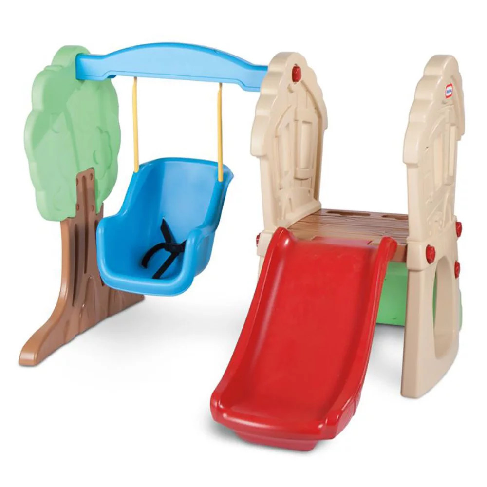 Little Tikes Hide and Seek Climber and Swing – Brown/Tan
