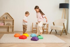 Soft Foam Stepping Stones for – Indoor Balance & Coordination – Lightweight N…