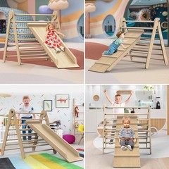 Baoniu Triangle Climbing Toys, Stable Climbing Toys for Toddlers with Climbing a