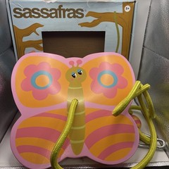 NEW Sassafras Butterfly Tree Swing Kids Outdoor Fun Rope Seat Backyard Play NIB