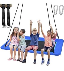 Tree Swing Heavy Duty 60″ Extra Large Rectangle 700lb Capacity Waterproof Family
