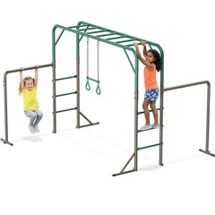 Monkey Bars w/ Climbing Frame Gymnastics Bars 400lbs Heavy Duty Outdoor for Kids