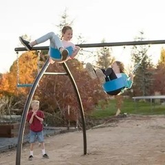 Lifetime 91208 Adventure Tower Playset Kids Outdoor Playground Slide Swingset