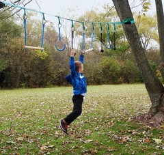Kids Obstacle Course | Extreme Ninja Obstacle Course | 7 Obstacles Including Mon