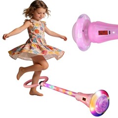 Skip Ball for Kids with LED Flashing Lights and Digital Counter,Foldable Ankl…