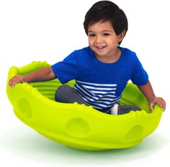 Two Sided Rock Around Wobble Disk and Climbing Dome for Toddlers and Kids – R…