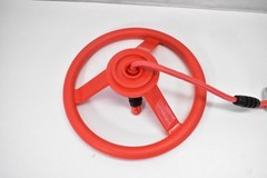 Ninja Wheel Obstacle for Kids Slackline Hanging Wheel for Ninja Warrior Obstacle