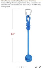Ninja Slackline Obstacles/Attachments