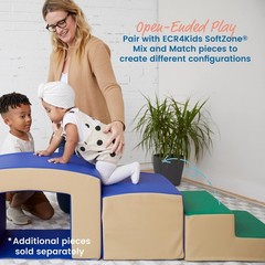 SoftZone Junior Mix n’ Match Step, Beginner Playset, Green, 2-Pack