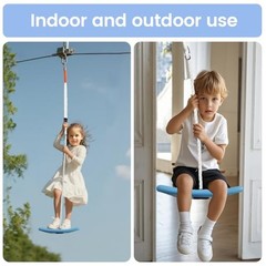 Tree Swing for Kids – 3 -in-1 Multi-Functional Swing Single Disc Seat and