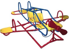 Lifetime 151110 Ace Flyer Teeter-Totter – Primary Colors